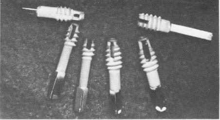 3 Sandhaus` synthetic sapphire endosseous implant design with drill & tap