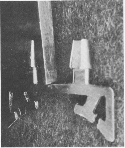 4 Straight chisel helps tap endosseous blade implant shoulder to bone 