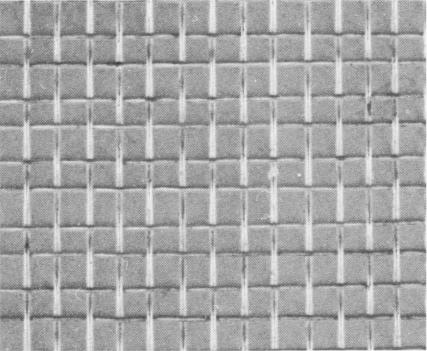 3 Radiograph shows grid superimposed on bone near implant